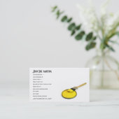 Carte de visite de peinture (Debout devant)