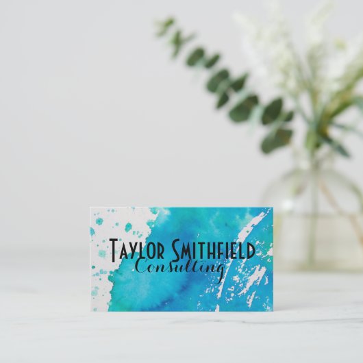 carte de visite de peinture (Debout devant)