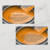 Carte de visite de peinture (Devant / Derrière)