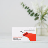 Carte de visite de peinture (Debout devant)