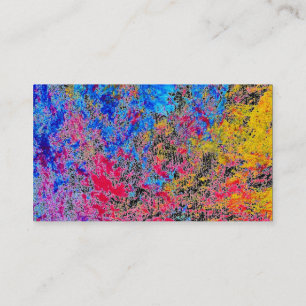 Carte de visite de peinture