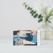 Carte de visite de peinture artiste vintage (Debout devant)