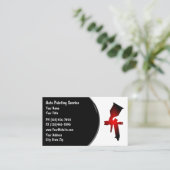 Carte de visite de peinture automobile (Debout devant)