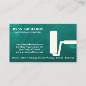 Carte de visite de peinture de la maison de tablea (Devant)