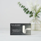 Carte de visite de peinture de la maison de tablea (Debout devant)