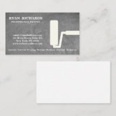 Carte de visite de peinture de la maison en carton (Devant / Derrière)