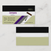 Carte de visite de peinture intérieur (Devant / Derrière)