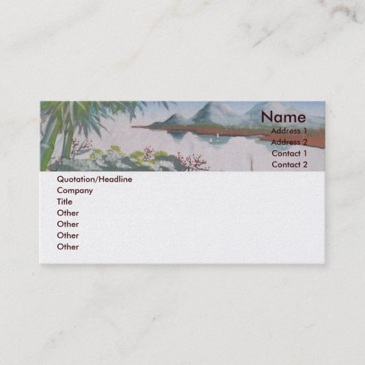 Carte de visite de Pékin (Devant)