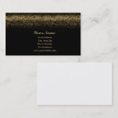 Carte de visite de pépite d'or (Devant / Derrière)