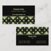 Carte de visite de perfection moderne, Sage (Devant / Derrière)