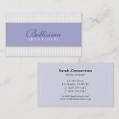 Carte de visite de périphérique de points simples (Devant / Derrière)