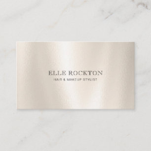Carte de visite de perle minimaliste exquis