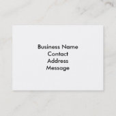 Carte de visite de perles (Dos)