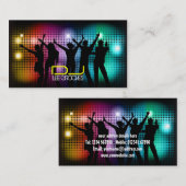 Carte de visite de personnes de partie (Devant / Derrière)