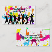 Carte de visite de personnes de partie (Devant / Derrière)