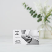 Carte de visite de perte de poids (Debout devant)