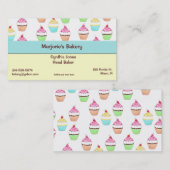 Carte de visite de petit gâteau (Devant / Derrière)