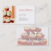 Carte de visite de petit gâteau (Devant / Derrière)