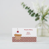 Carte de visite de petit gâteau (Debout devant)