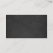 Carte de visite de petit gâteau de boulangerie de (Dos)