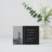 Carte de visite de phare (Debout devant)