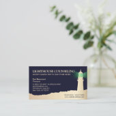 Carte de visite de phare Gold (Debout devant)