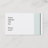 Carte de visite de pharmacie (Dos)