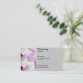 Carte de visite de pharmacie (Debout devant)