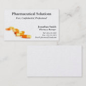 Carte de visite de pharmacie (Devant / Derrière)