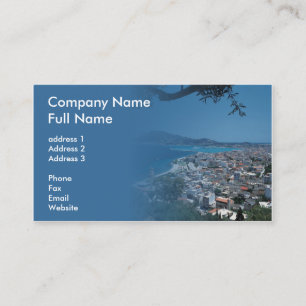 Carte de visite de photo