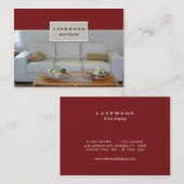 Carte de visite de photo d'échafaudage/vieux (Devant / Derrière)