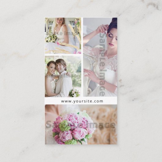 Carte de visite de photographe (Dos)