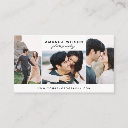 Carte de visite de photographe (Devant)