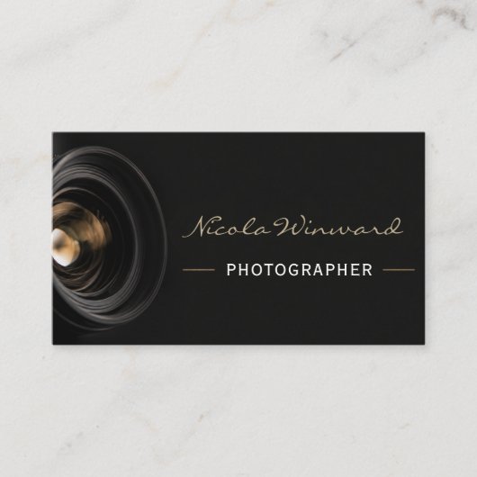 Carte de visite de photographe (Devant)