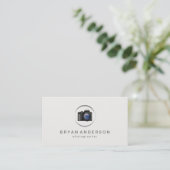 Carte de visite de photographe (Debout devant)
