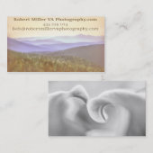 Carte de visite de photographe (Devant / Derrière)