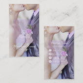 Carte de visite de photographe de ★ (Devant / Derrière)