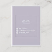 Carte de visite de photographe de ★ (Dos)