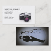 Carte de visite de photographe de mariage… - (Devant / Derrière)
