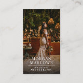 Carte de visite de photographe de mariage (Devant)