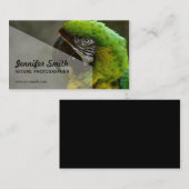 Carte de visite de photographe de nature (Devant / Derrière)