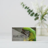 Carte de visite de photographe de nature (Debout devant)