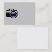 Carte de visite de photographes (Devant / Derrière)