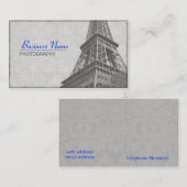 Carte de visite de photographie (Devant / Derrière)