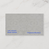 Carte de visite de photographie (Dos)