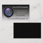 Carte de visite de photographie (Devant / Derrière)