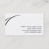 Carte de visite de photographie (Dos)