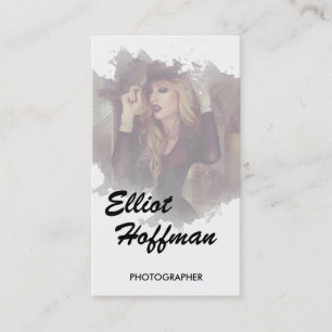 Carte de visite de photographie
