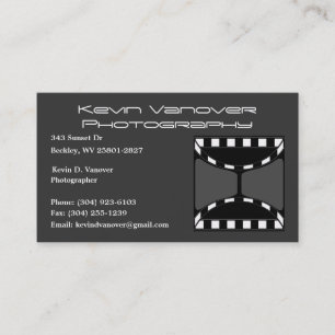 Carte de visite de photographie