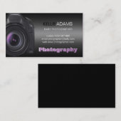 Carte de visite de photographie (Devant / Derrière)